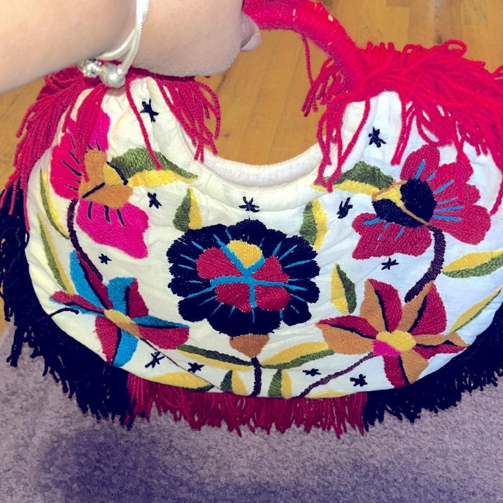 baba cool crochet bag $8